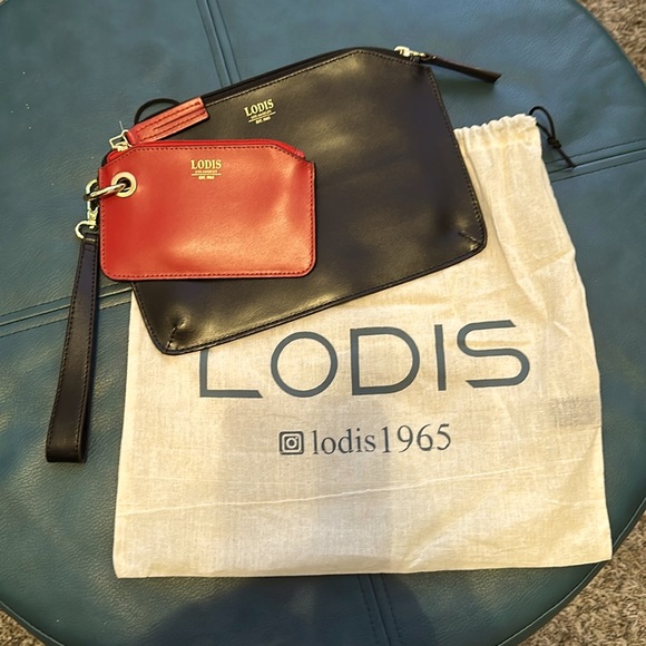 Lodis leather two pouch set - Picture 1 of 8